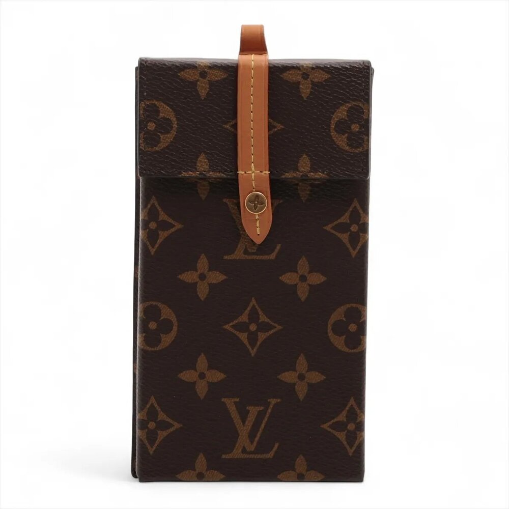 Louis Vuitton Monogram Phone Case Pouch Clutch Bag M